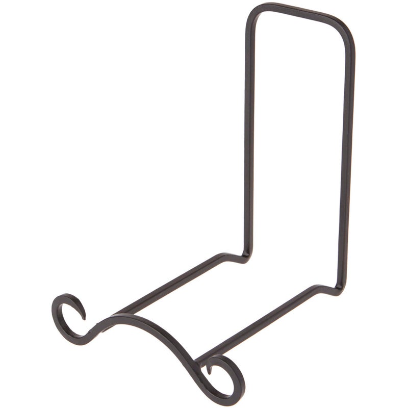 Bard's Wrought Iron Bowl or Deep Platter Stand, 7" H x 5.625" W x 6" D (For 9" - 11" Bowls or Deep Platters)